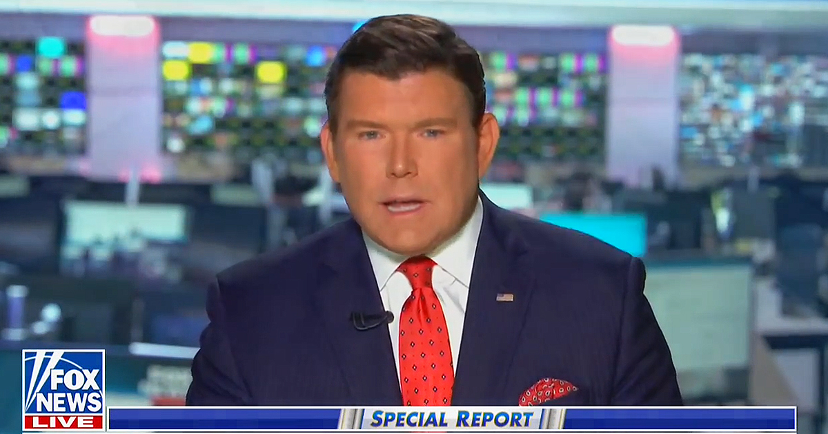 Fox News anchor Bret Baier's reputation takes hit after text