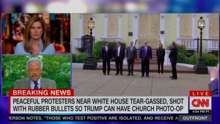 Bernard Shaw Calls Out Trump for Church-Bible Photo Op