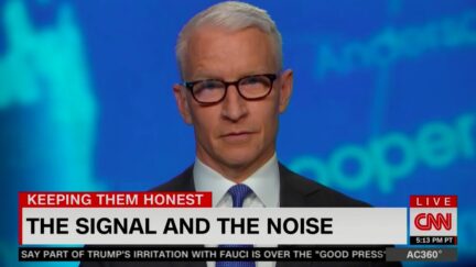 Anderson Cooper Blasts Trump for Retweeting Game Show Host's 'Load of Crap' Covid Conspiracy Tweet