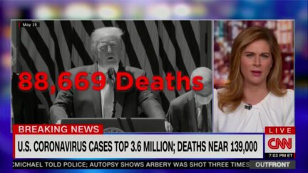 Erin Burnett Plays Brutal Supercut of Trump Dismissing Pandemic