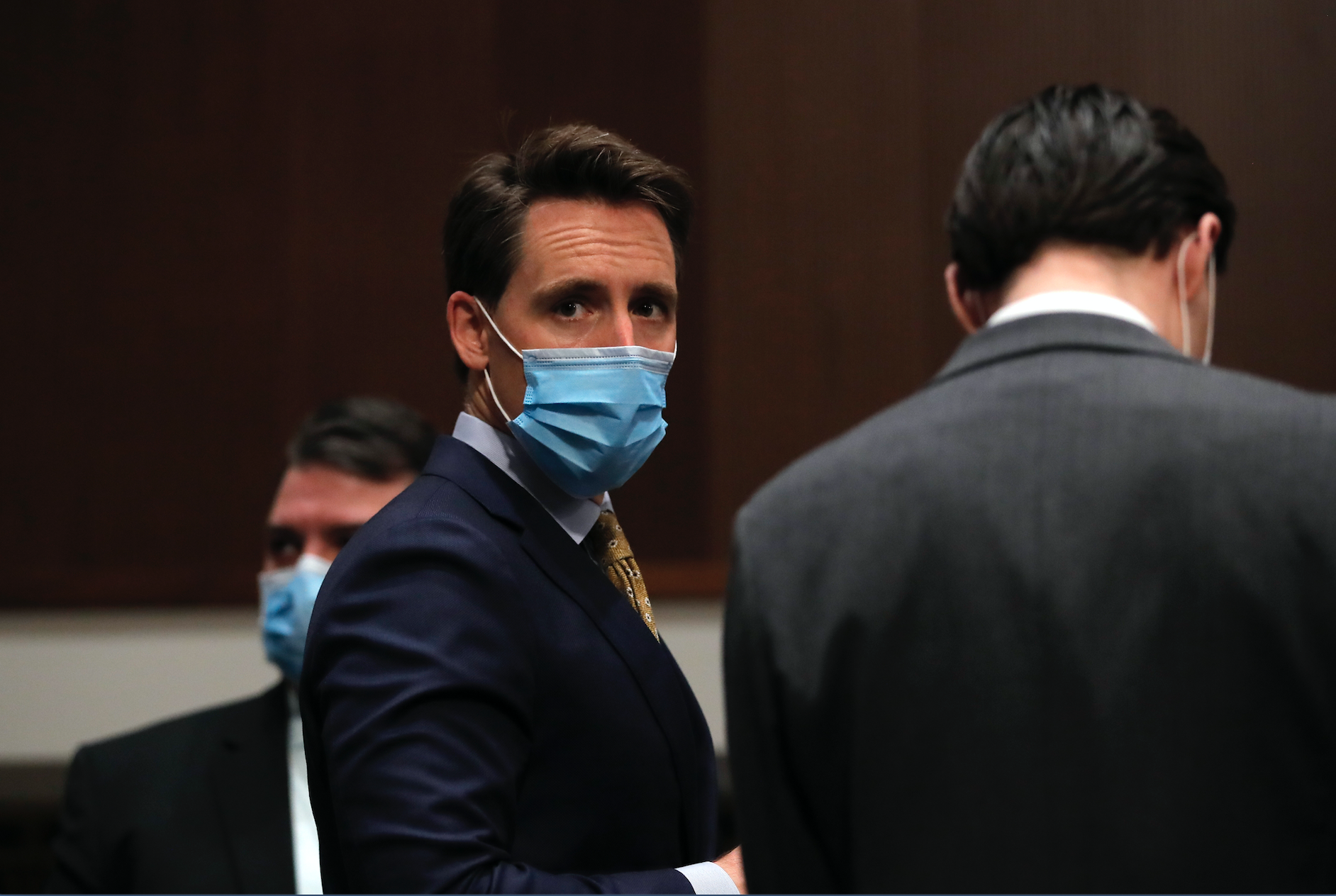 Josh Hawley Carolyn Kaster-Pool/Getty Images