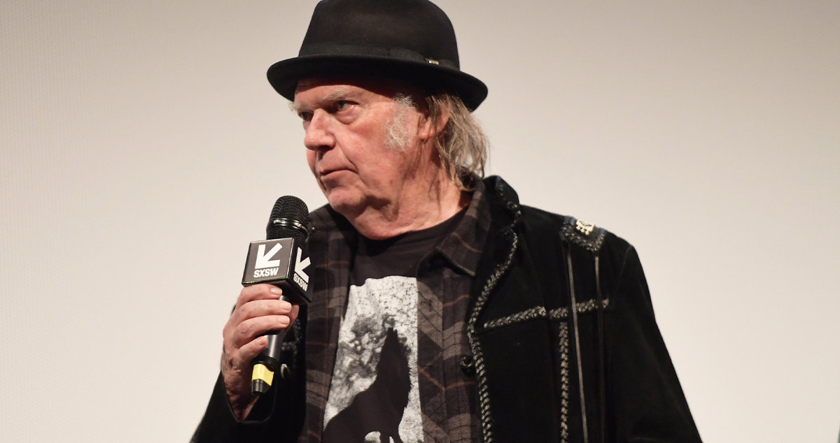 Musician Neil Young