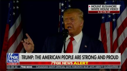 Trump Attacks the Left in Angry Campaign-Like Speech at 4th of July Event