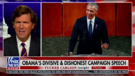 Tucker Carlson Attacks Obama's 'Politicized' Eulogy for John Lewis