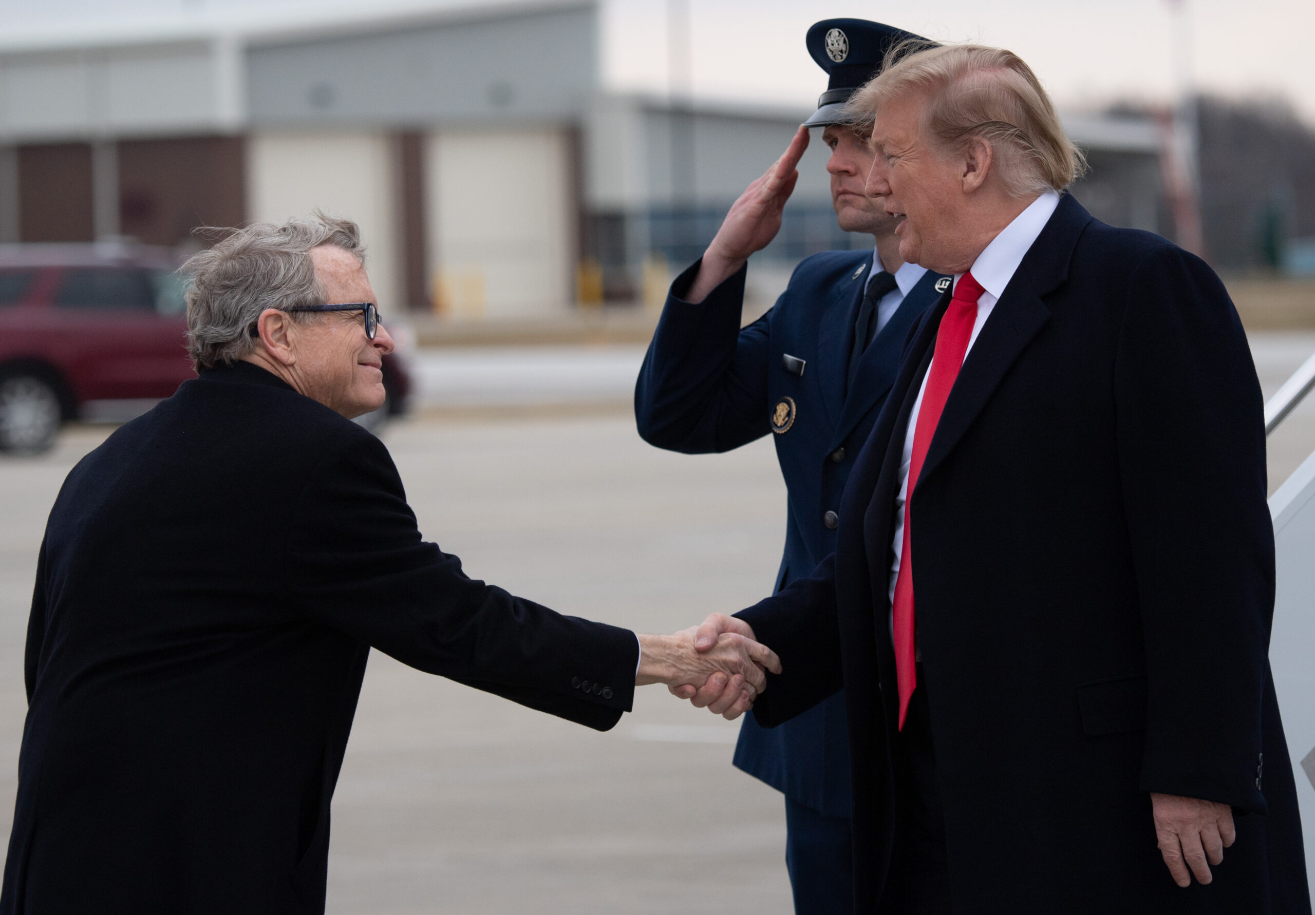 OH Gov. tests positive for virus before Trump visit