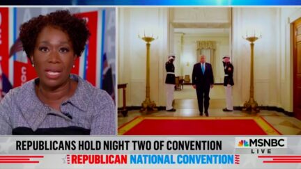 Joy Reid Blasts 'Offensive' Misuse of White House in RNC Pageantry