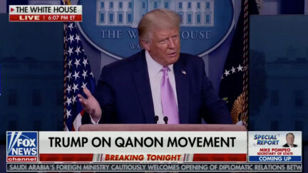 QAnon, Fox News
