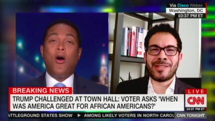 Don Lemon Exasperated Over Trump's 'I Hope There's Not Racism' Answer at Town Hall