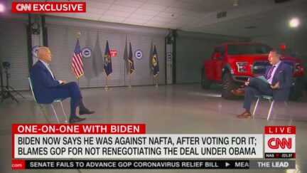 Jake Tapper Presses Biden on Trump's Trade Deal USMCA