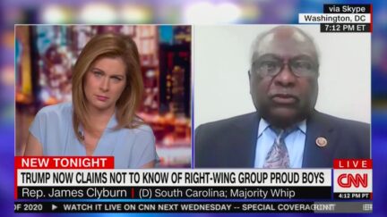 Jim Clyburn Calls Out Trump's Refusal to Condemn Proud Boys at Debate
