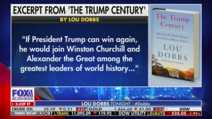 Lou Dobbs Goes Full Dear Leader, Hails Trump as Among Greatest in World History
