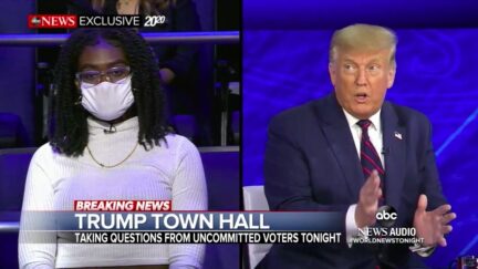 Trump Tries to Deny He Downplayed Covid Risk During ABC News Town Hall