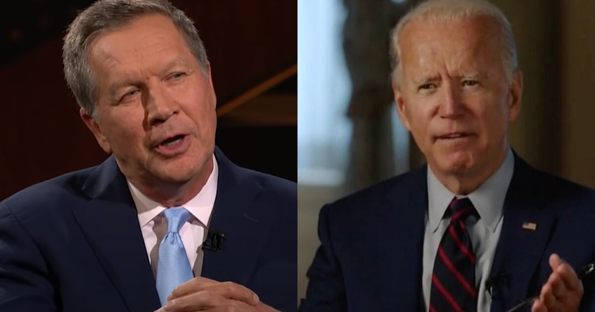 Joe Biden Reportedly Considering John Kasich for Cabinet