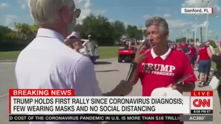 Gary Tuchman Interviews Trump Rallygoers Who Won't Wear Masks