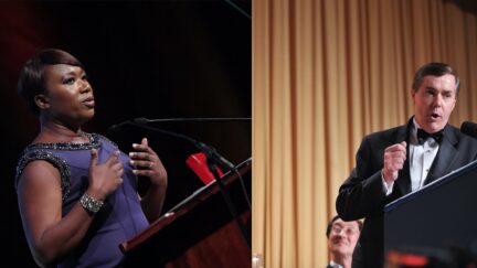 Joy Reid Steve Scully Mike Coppola/Getty Images; Mandel Ngan/Getty Images