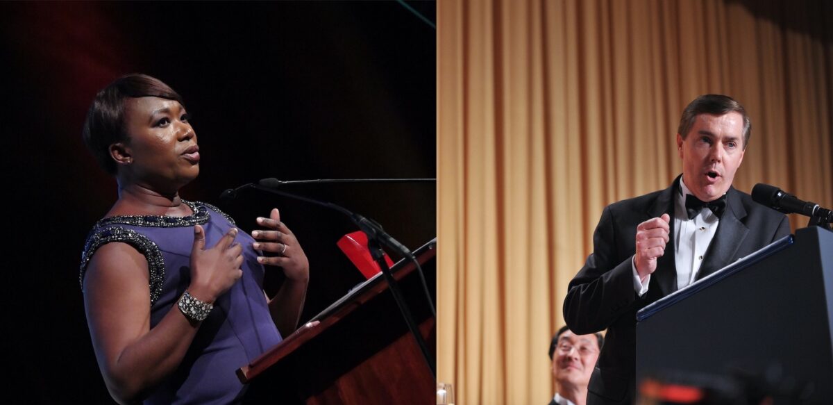 Joy Reid Steve Scully Mike Coppola/Getty Images; Mandel Ngan/Getty Images