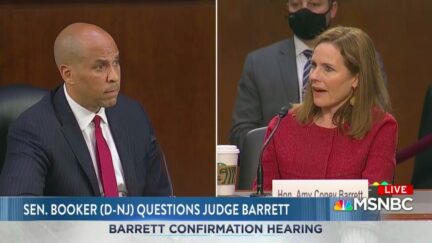 Judge Amy Coney Barrett Ducks on Trump's Refusal to Commit to Peaceful Transfer, Possibly Self-Pardoning