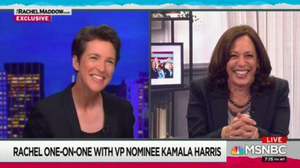 Kamala Harris Ducks Rachel Maddows Question about NBC News Hosting Donald Trump Town Hall