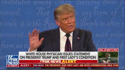 Trump Treated For Coroanavirus