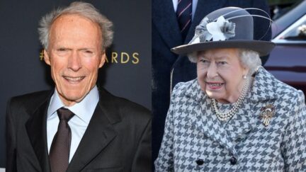 Queen Elizabeth Clint Eastwood