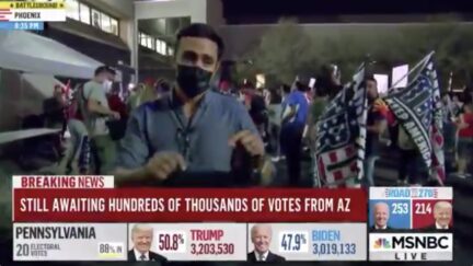 Trump Supporters' Ballot-Counting Protests in Arizona