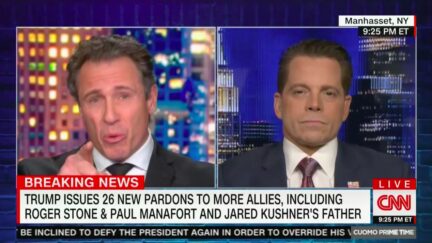Chris Cuomo Says if Trump Attends Inauguration, Biden Should 'Point at His Ass' and Warn Republicans They Deserved Better