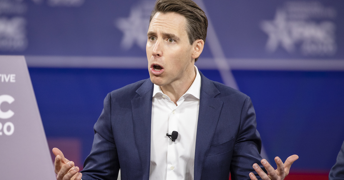 Josh Hawley Received 0 Support From GOP Voters in 2024 Poll