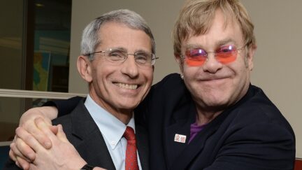 elton john fauci