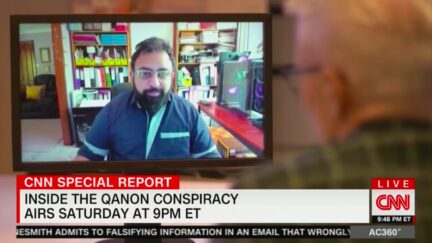 Anderson Cooper Confronts Former QAnon Believer Who Thought He Drank Childrens' Blood
