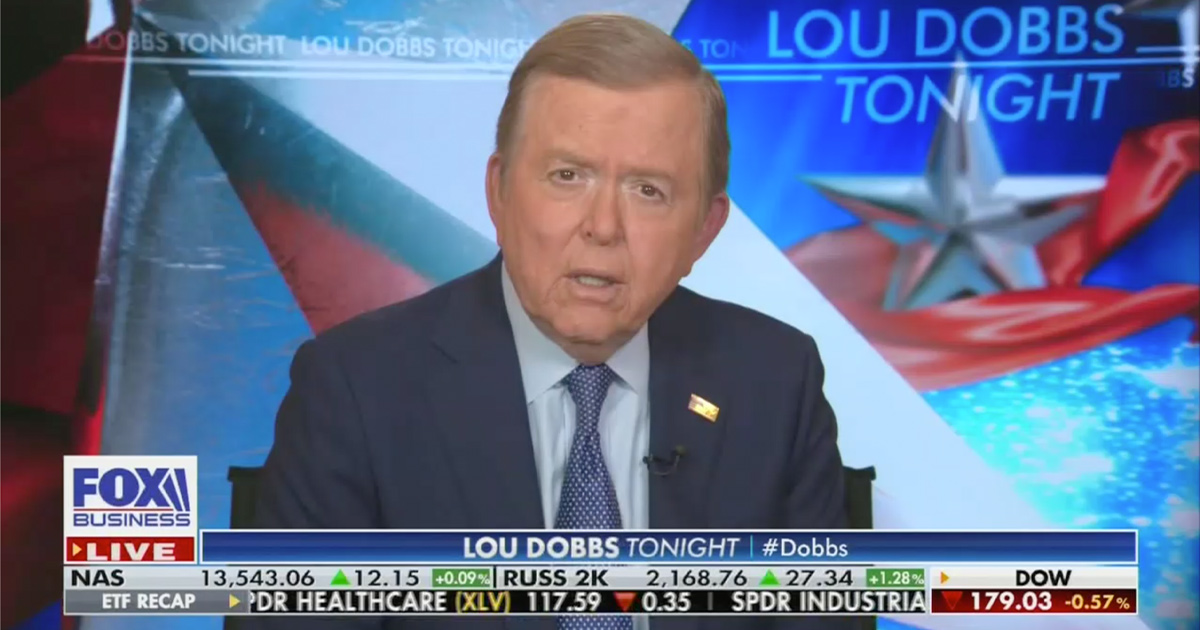 Former Fox Business Anchor Lou Dobbs Launches Podcast 9776