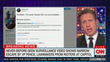 Chris Cuomo Slams Ted Cruz for Tweeting About Breast Milk During Trump's Senate Trial