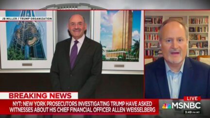 Tim O'Brien Says Investigation of Trump CFO Like Targeting Al Capone's Accountant