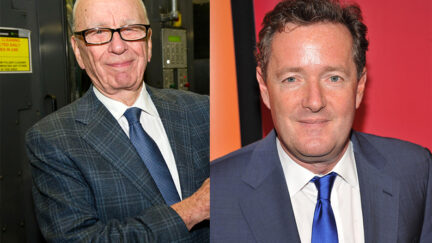 Piers Morgan and Rupert Murdoch