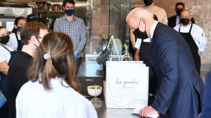 President Joe Biden visits Taqueria Las Gemelas