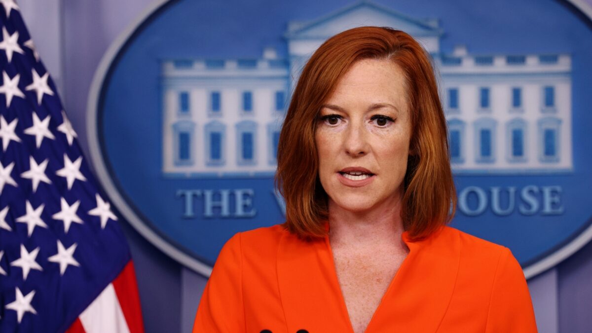 White House Press Sec Jen Psaki Tests Positive for Covid-19