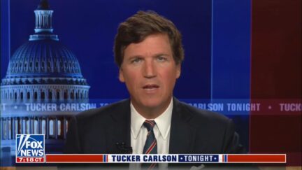 Tucker Carlson hosts Tucker Carlson Tonight