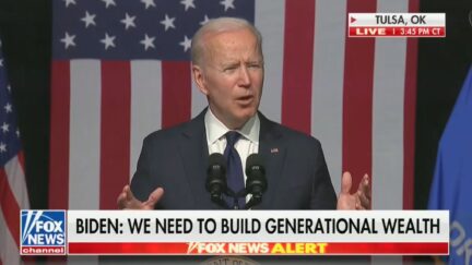 Joe Biden in Tulsa