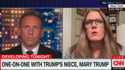 Mary Trump and Chris Cuomo