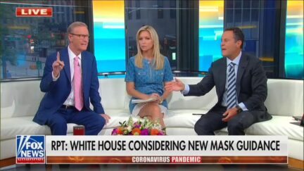 FOX and Friends Spar Over Masks and Vaccines