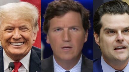 Donald Trump, Tucker Carlson and MattGaetz