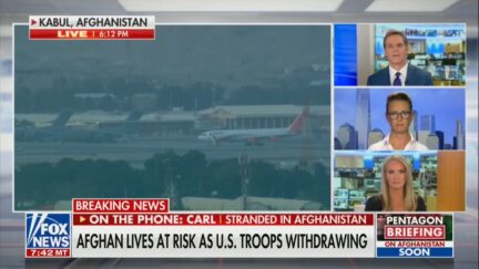 Emotional Fox News Segment -- American stranded in Afghanistan