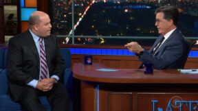 Brian Stelter on Stephen Colbert