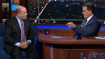 Brian Stelter on Stephen Colbert