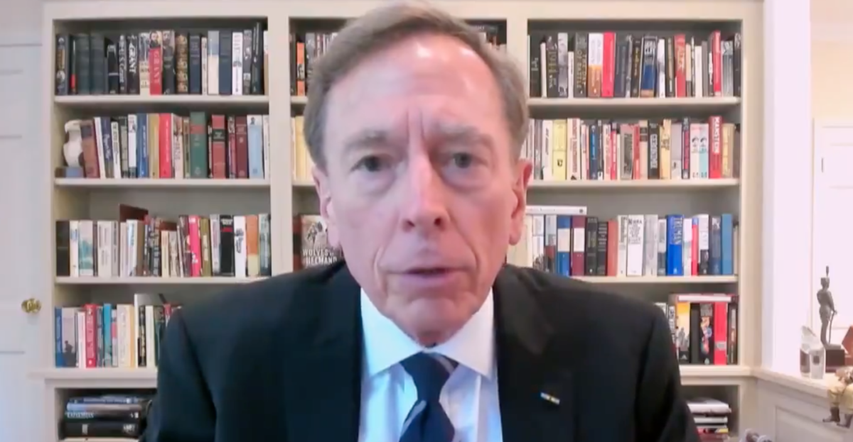 David Petraeus Rips Afghanistan Pullout