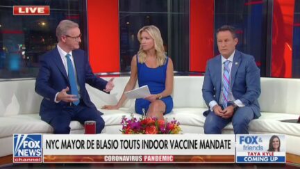 Steve Doocy, Ainsley Earhardt, Brian Kilmeade on Fox & Friends