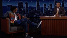 Snoop Dogg and Stephen A Smith on Kimmel