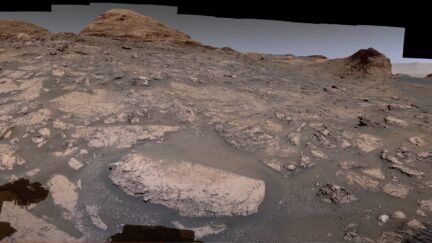 NASA panorama on Mars