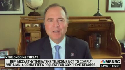 Adam Schiff Says Kevin McCarthy Threatening Telecoms Because He's 'Scared'