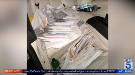 CA stolen recall ballots