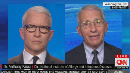 Anderson Cooper and Dr. Anthony Fauci